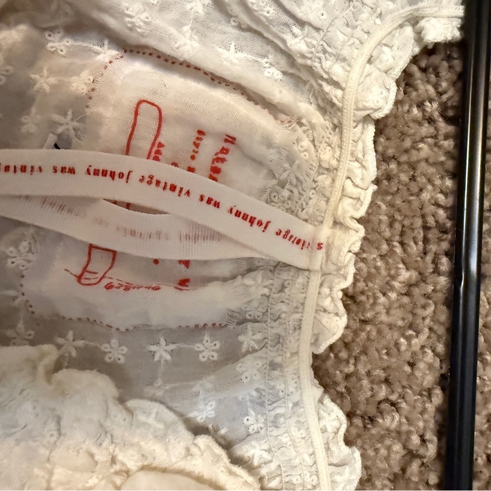 Johnny Was Cream Lace Maxi Dress - Picture 5 of 8